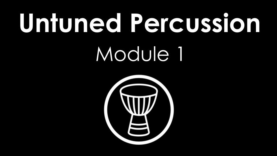 Untuned Percussion XYZ Primary